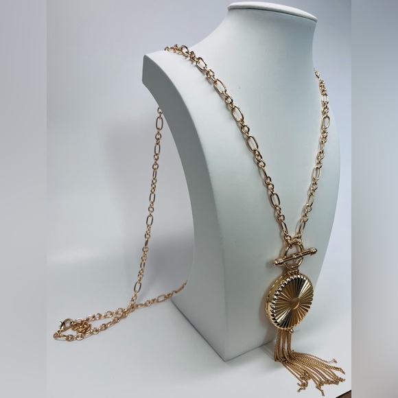 ON 34th long locket pendant necklace - Picture 2 of 8